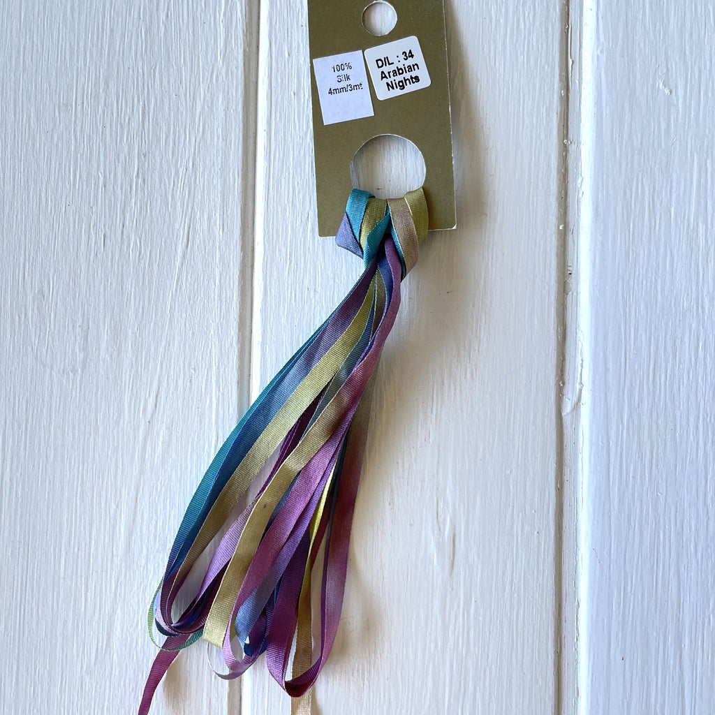 Colour Streams Silk Ribbon