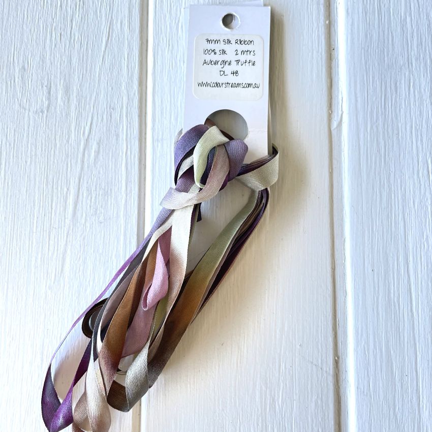 Colour Streams Silk Ribbon