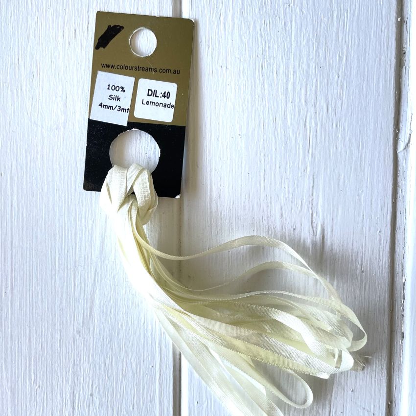 Colour Streams Silk Ribbon