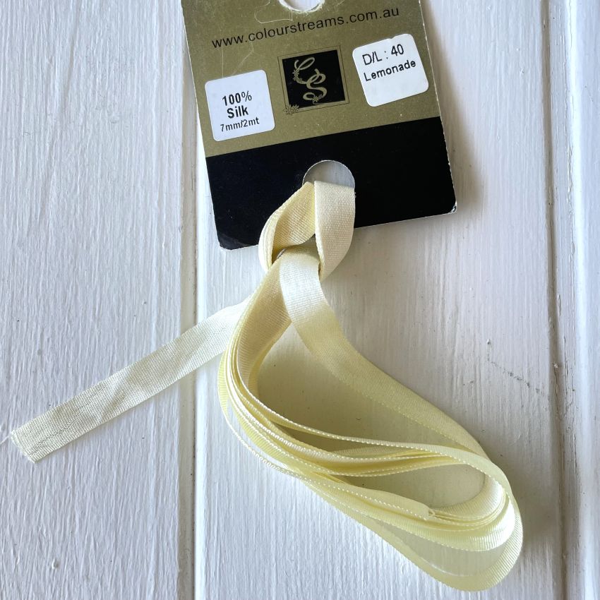 Colour Streams Silk Ribbon