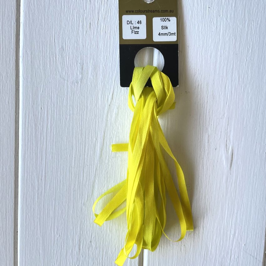Colour Streams Silk Ribbon