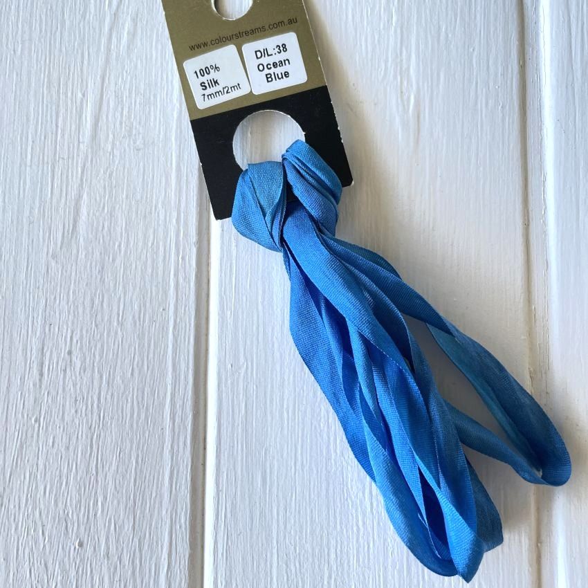 Colour Streams Silk Ribbon