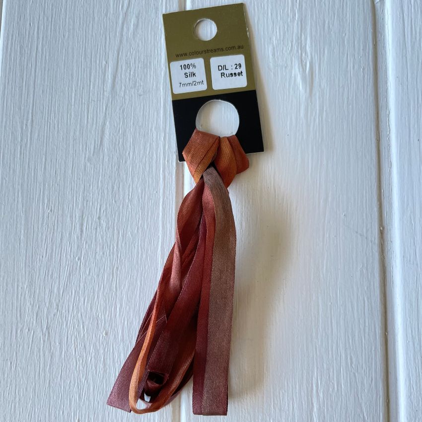 Colour Streams Silk Ribbon