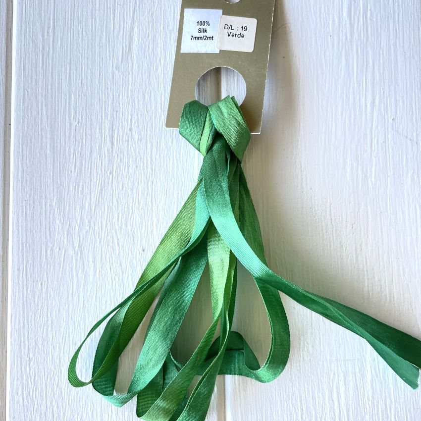 Colour Streams Silk Ribbon