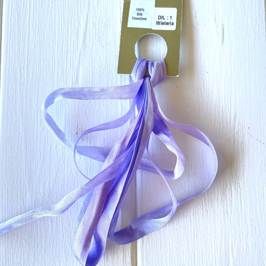 Colour Streams Silk Ribbon