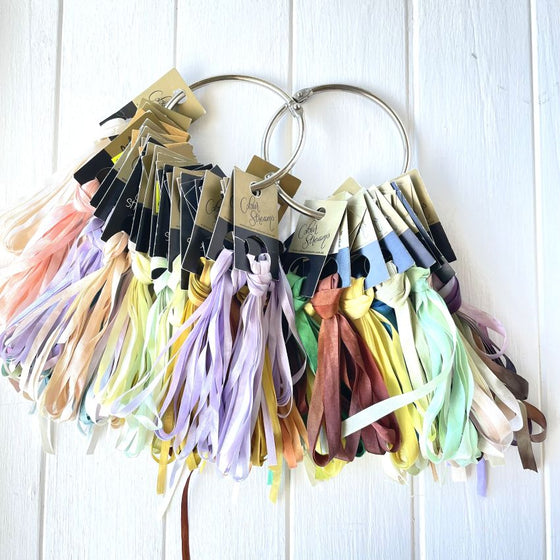 Colour Streams Silk Ribbon