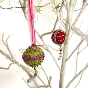 Two Decorative  Baubles