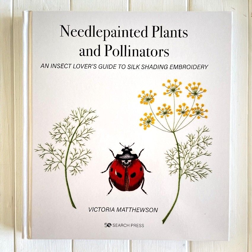 Needlepainted Plants and Pollinators