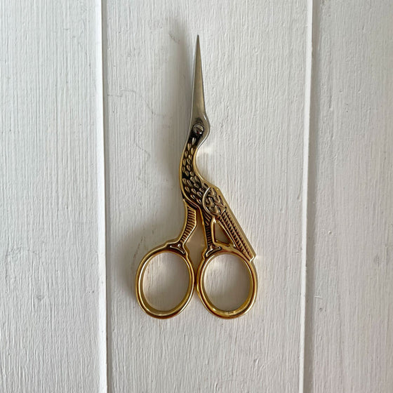 Gold Stork Scissors