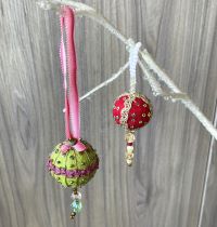 Two Decorative  Baubles