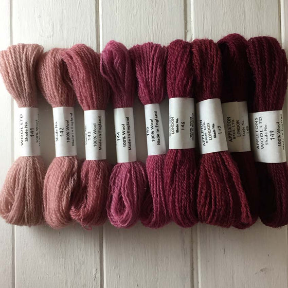 Appleton Wools Dull Rose Pink 141-149