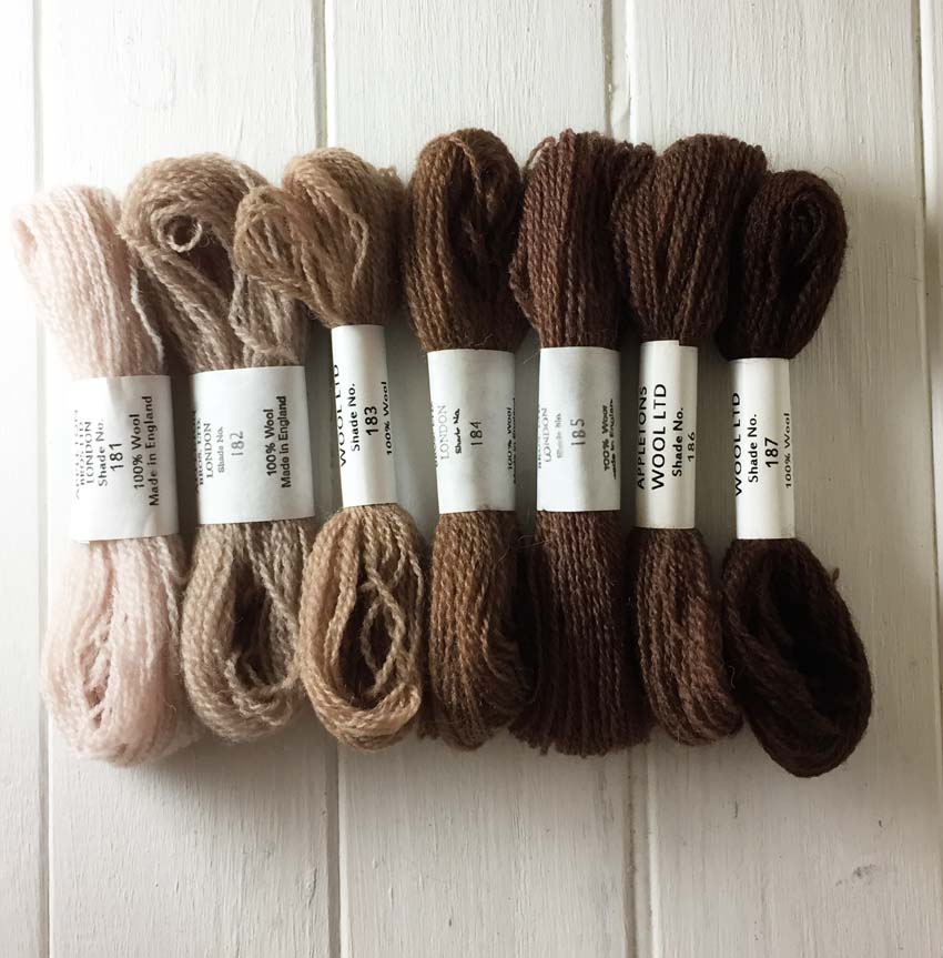 Appleton Wools Chocolate 181-187