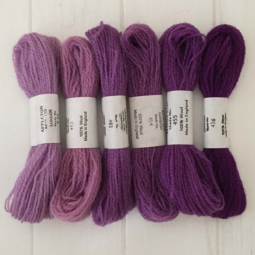 Appleton Wools Bright Mauve 451-456