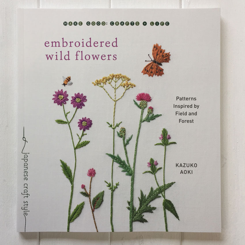 Embroidered Wild Flowers