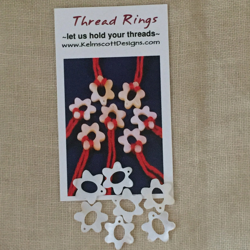 Flower Thread Rings