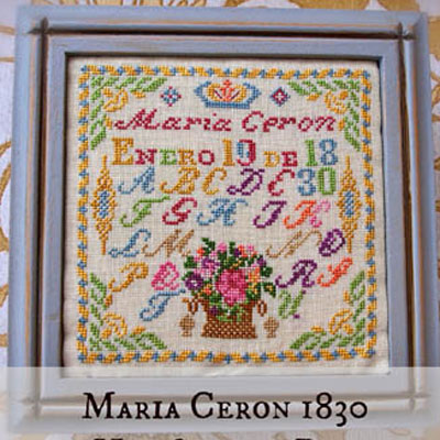 Maria Ceron 1830 Her Sewing Box
