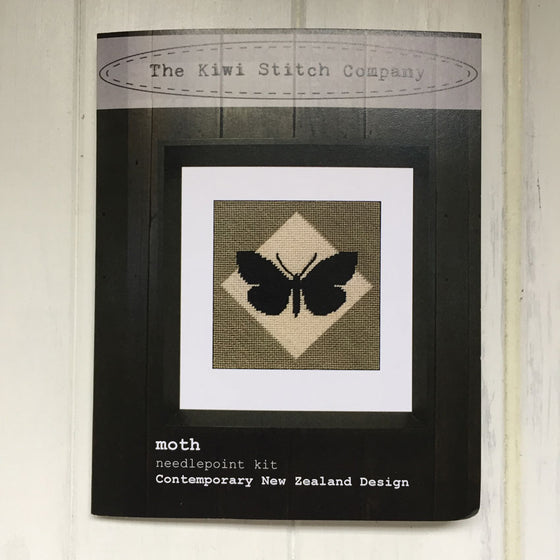 Moth Needlepoint Kit