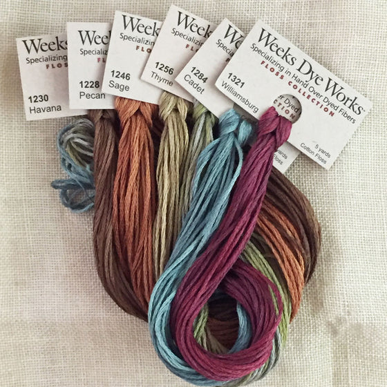 Weeks Dye Works: 6 strand floss